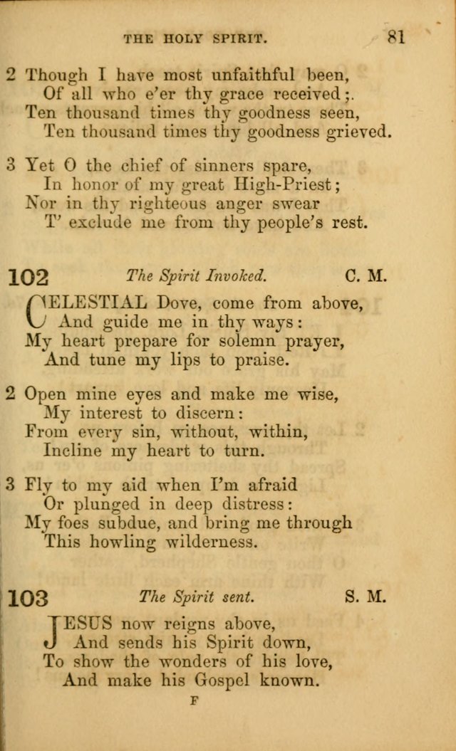 Hymns for Sunday Schools page 81