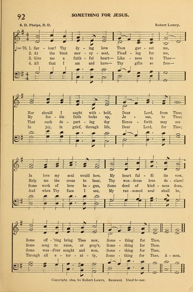 Hymnal for the Sunday School page 100