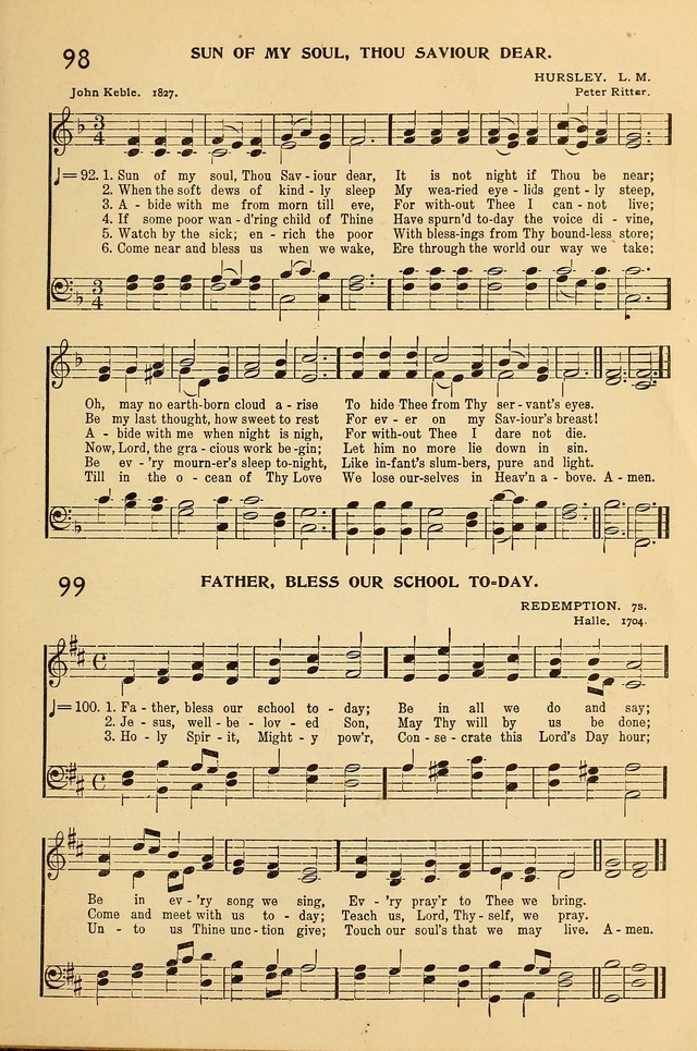Hymnal for the Sunday School page 108