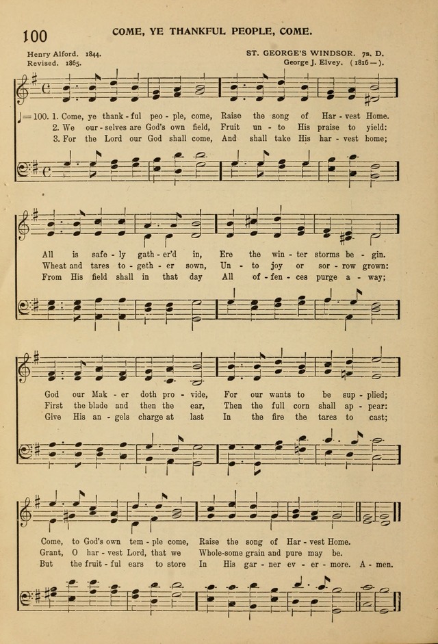 Hymnal for the Sunday School page 109