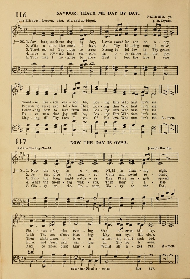 Hymnal for the Sunday School page 121