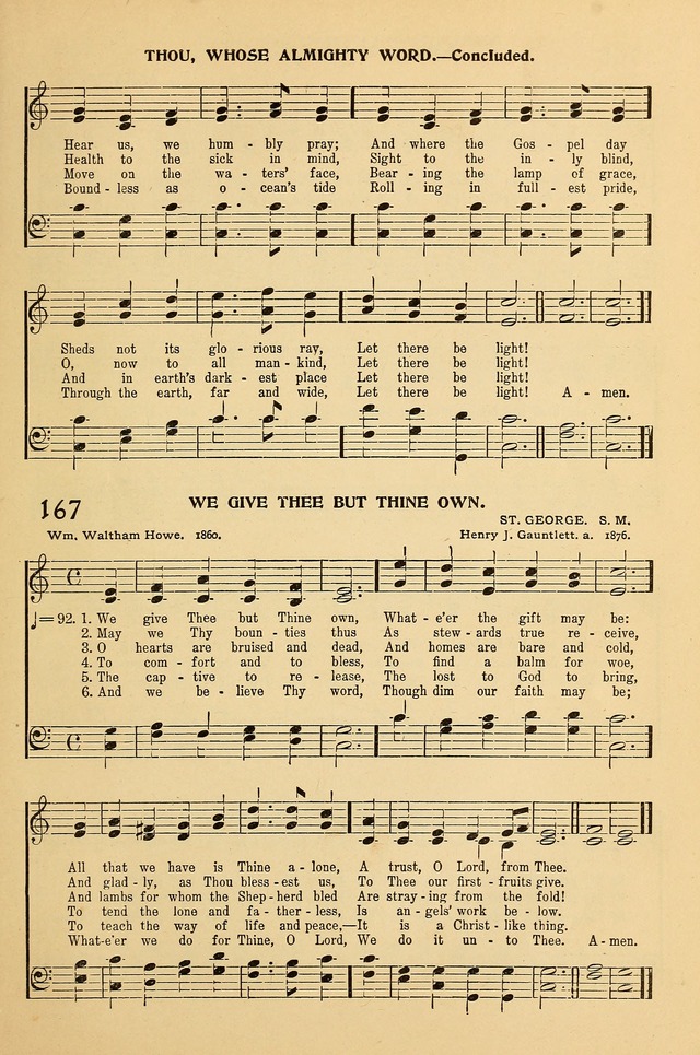 Hymnal for the Sunday School page 158