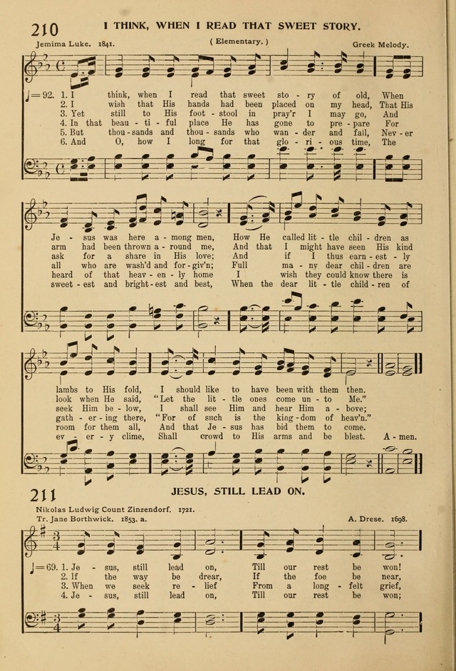 Hymnal for the Sunday School page 191