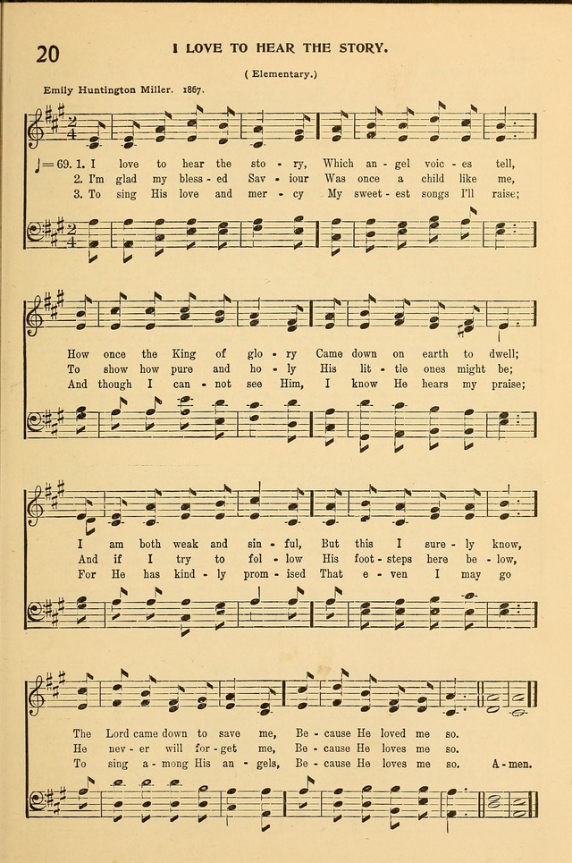 Hymnal for the Sunday School page 44