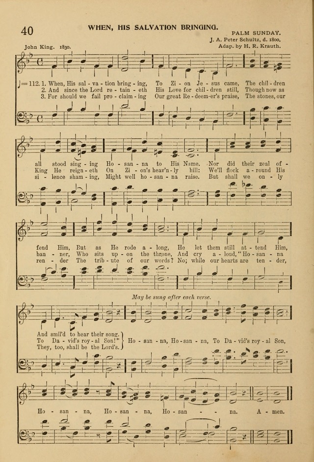 Hymnal for the Sunday School page 59