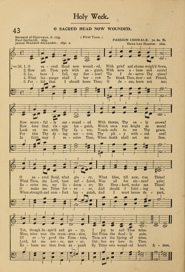Hymnal for the Sunday School page 61