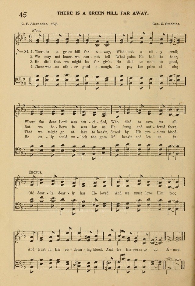 Hymnal for the Sunday School page 63