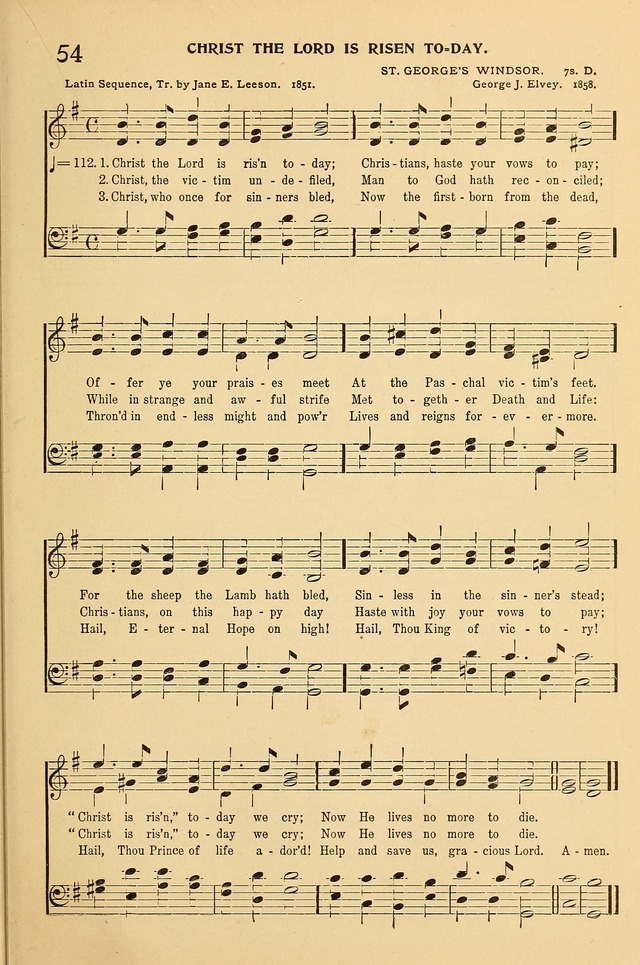 Hymnal for the Sunday School page 70