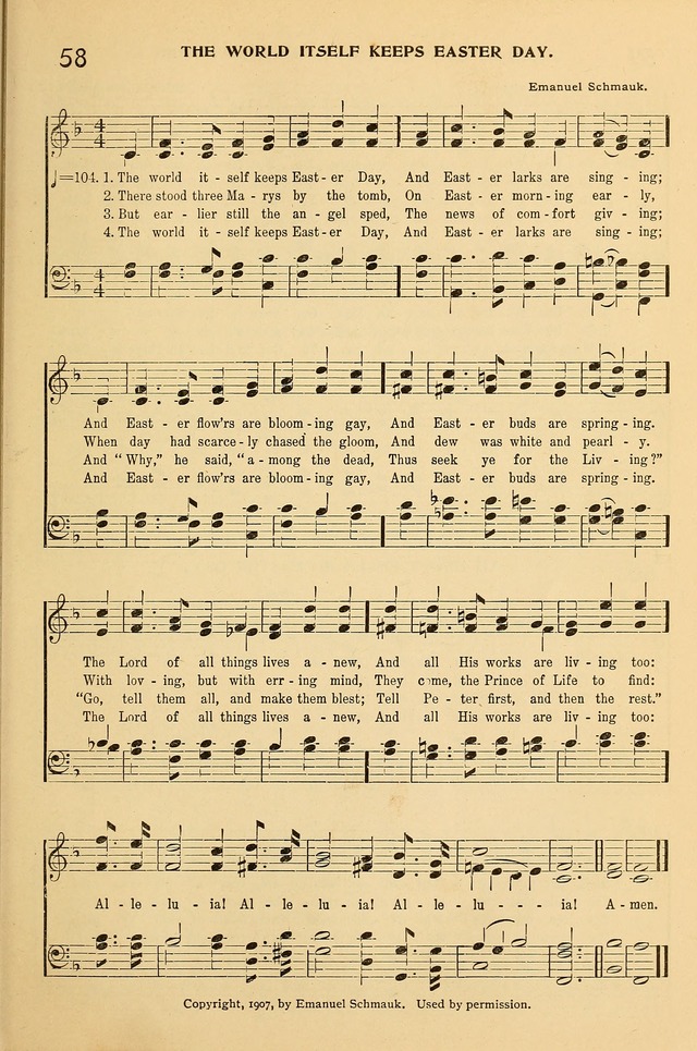 Hymnal for the Sunday School page 74