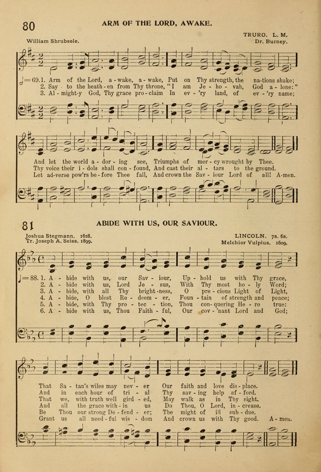 Hymnal for the Sunday School page 91