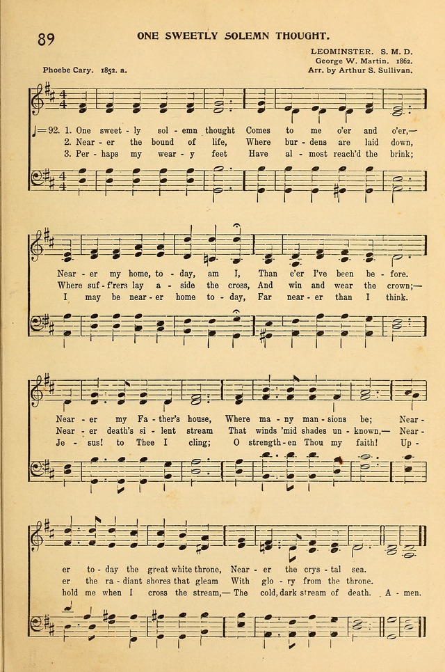Hymnal for the Sunday School page 98