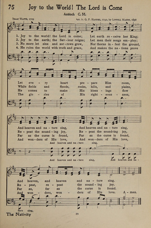 The Hymnal for Young People page 59