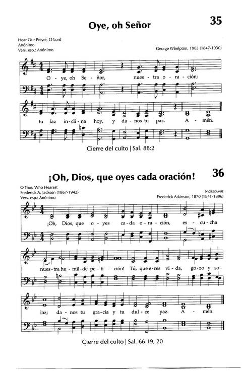 Himnario Adventista del Séptimo Día page 33