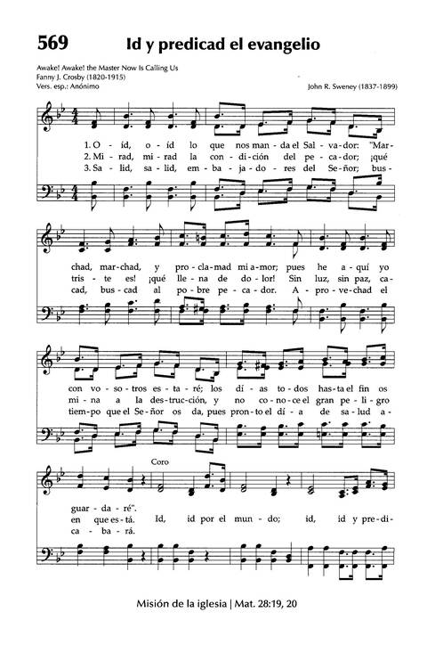 Himnario Adventista del Séptimo Día page 608
