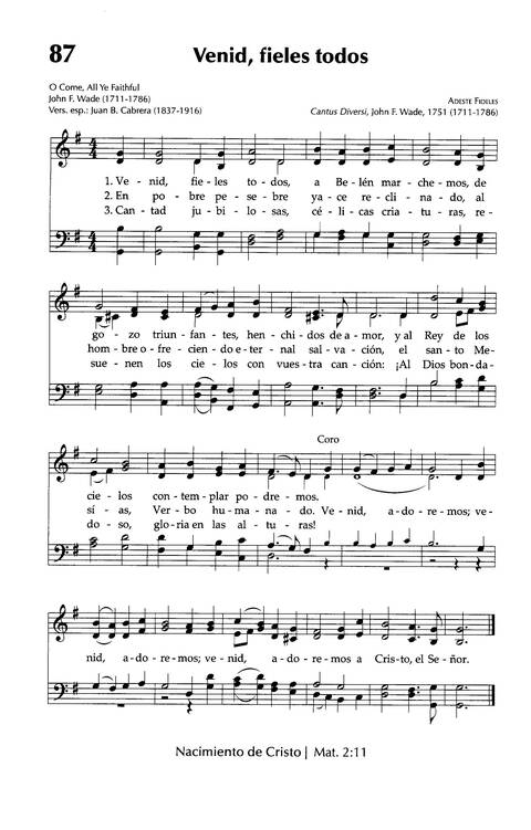 Himnario Adventista del Séptimo Día page 84