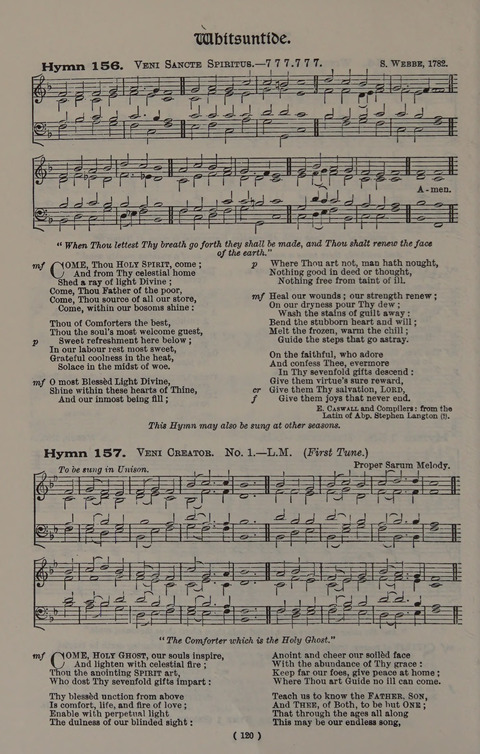 Hymns Ancient and Modern (Standard ed.) page 120