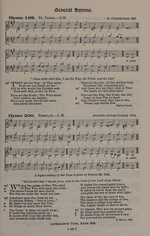Hymns Ancient and Modern (Standard ed.) page 151
