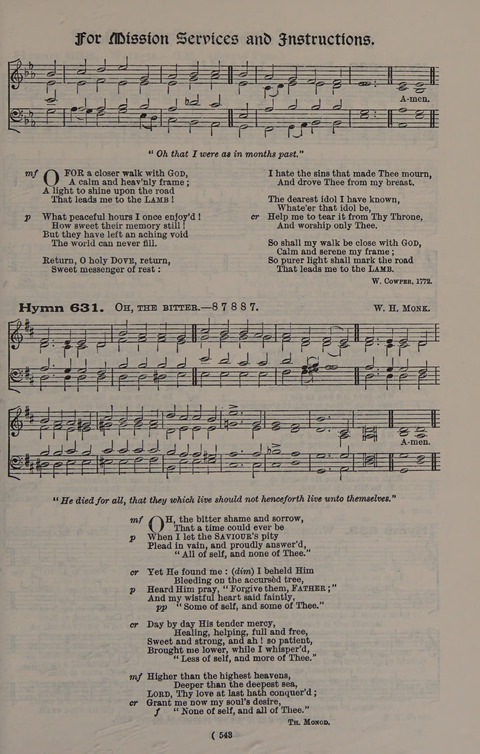 Hymns Ancient and Modern (Standard ed.) page 543