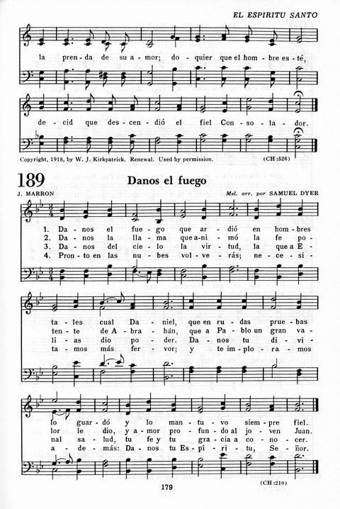 Himnario Adventista: para uso en el culto divino page 179