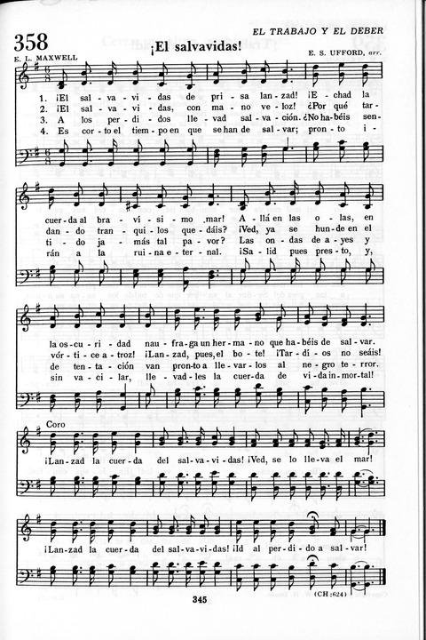 Himnario Adventista: para uso en el culto divino page 346