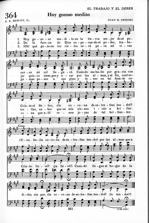 Himnario Adventista: para uso en el culto divino page 352