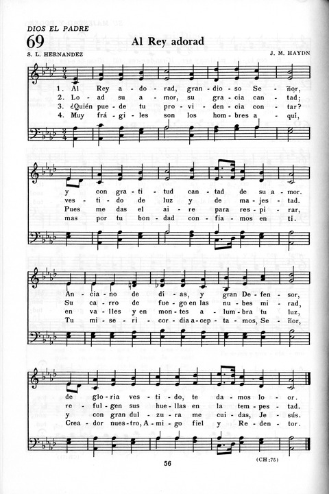 Himnario Adventista: para uso en el culto divino page 56