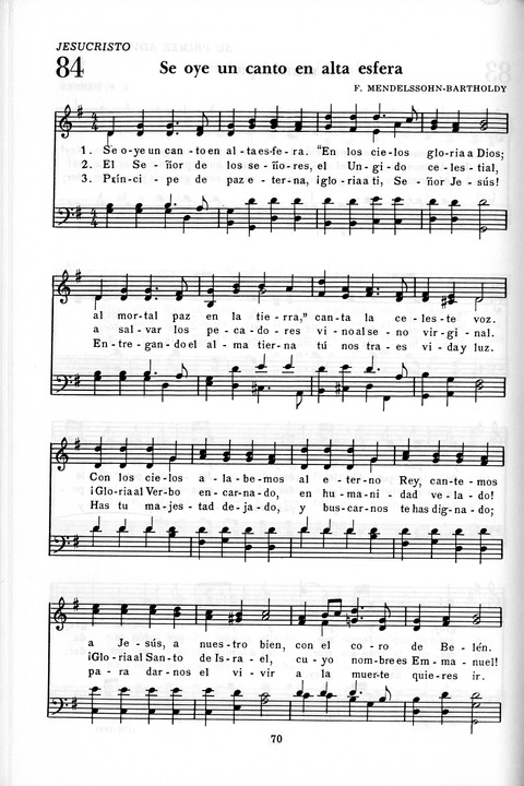 Himnario Adventista: para uso en el culto divino page 70