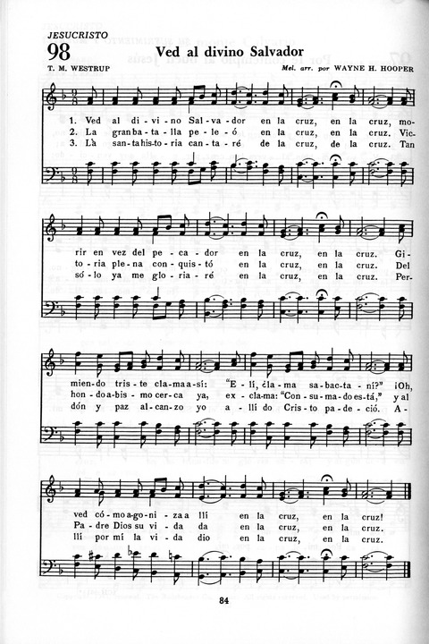 Himnario Adventista: para uso en el culto divino page 84