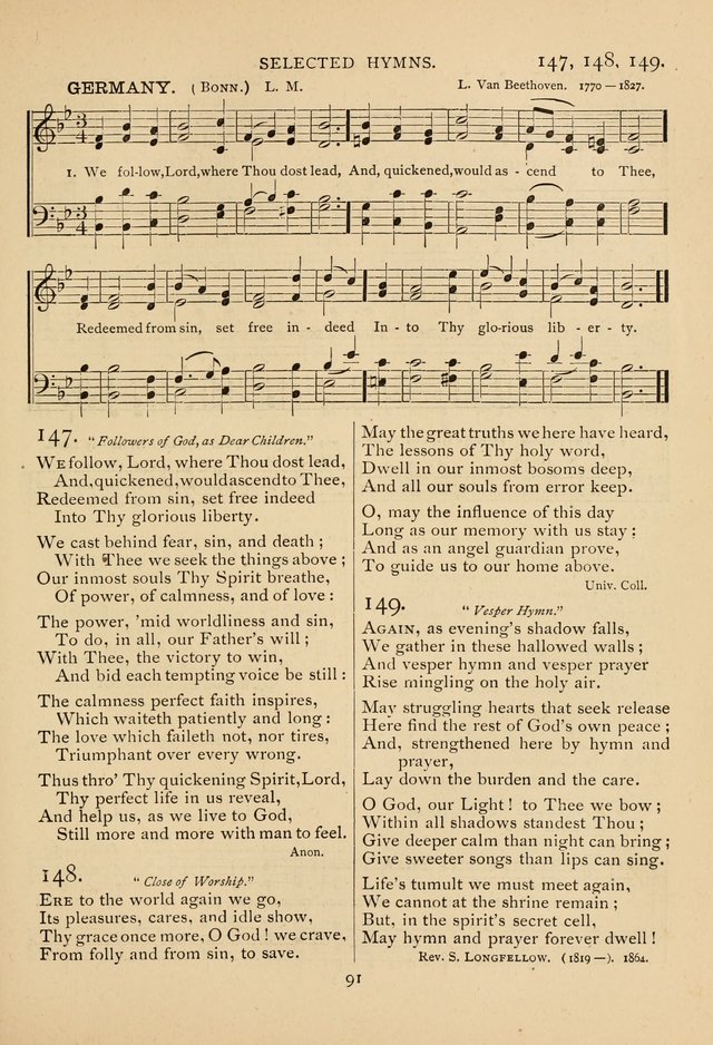 Hymnal, Amore Dei. Rev. ed. page 116