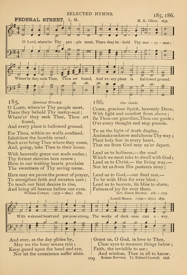 Hymnal, Amore Dei. Rev. ed. page 134