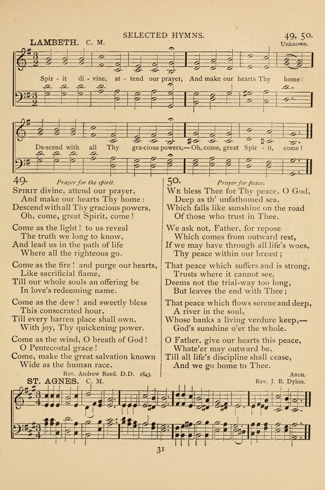 Hymnal, Amore Dei. Rev. ed. page 54