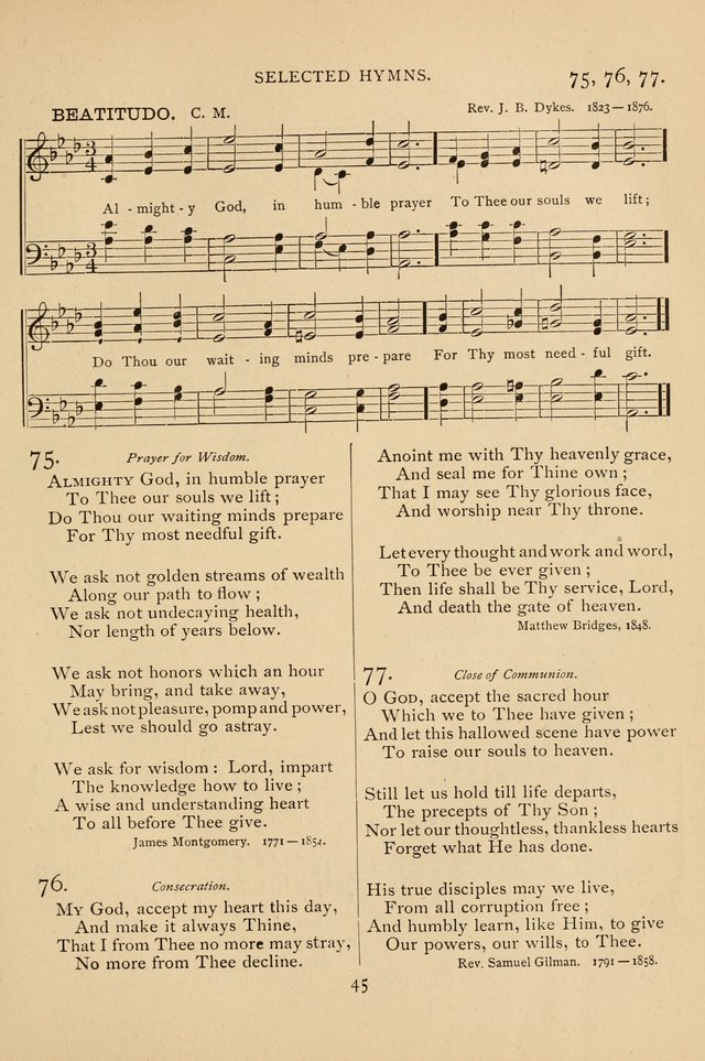 Hymnal, Amore Dei. Rev. ed. page 68