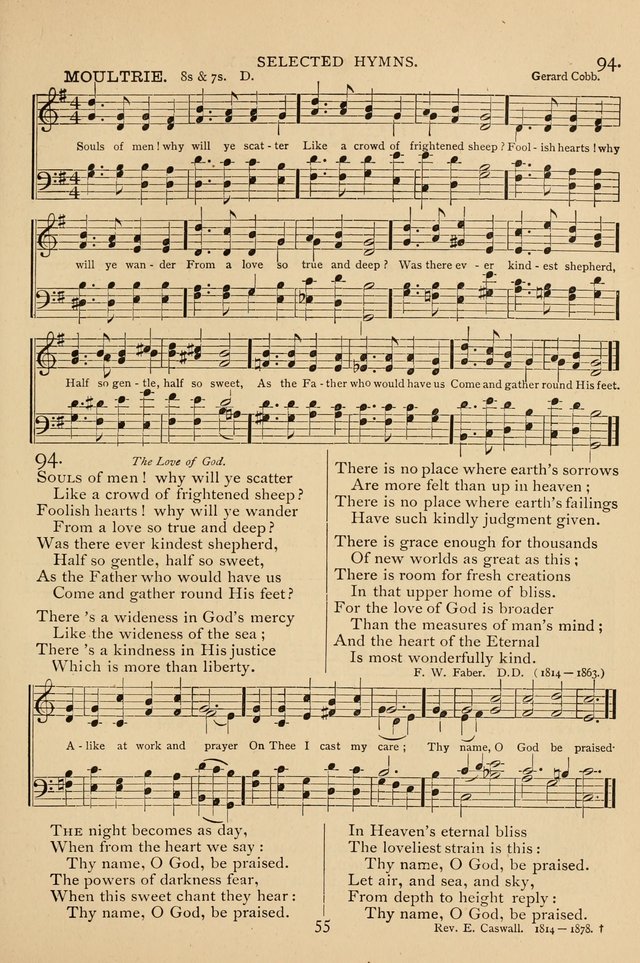 Hymnal, Amore Dei. Rev. ed. page 78