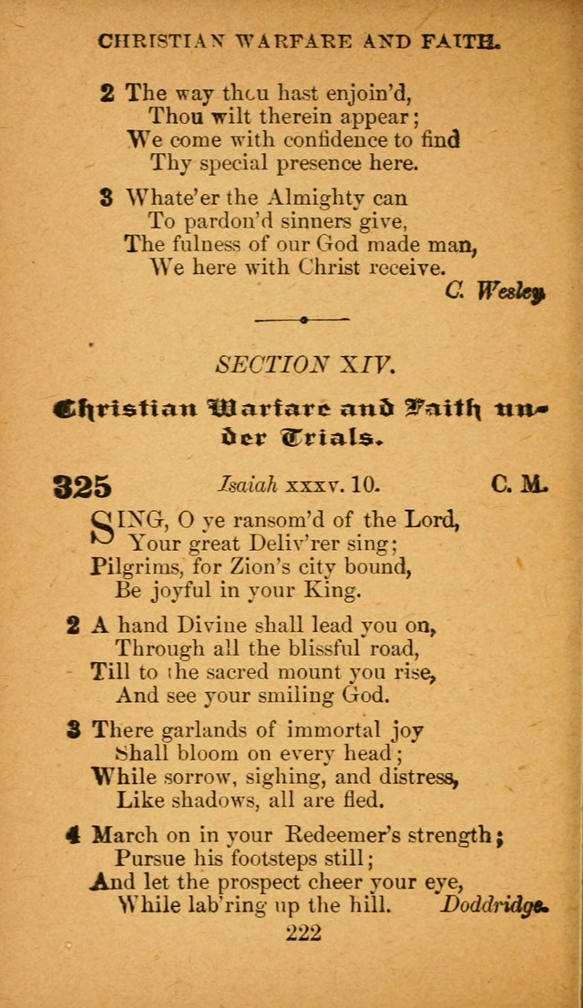 Hymnal: adapted to the doctrines and usages of the African Methodist Episcopal Church. Revised Edition page 230