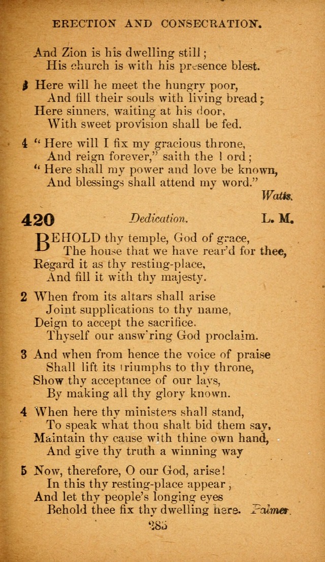 Hymnal: adapted to the doctrines and usages of the African Methodist Episcopal Church. Revised Edition page 293