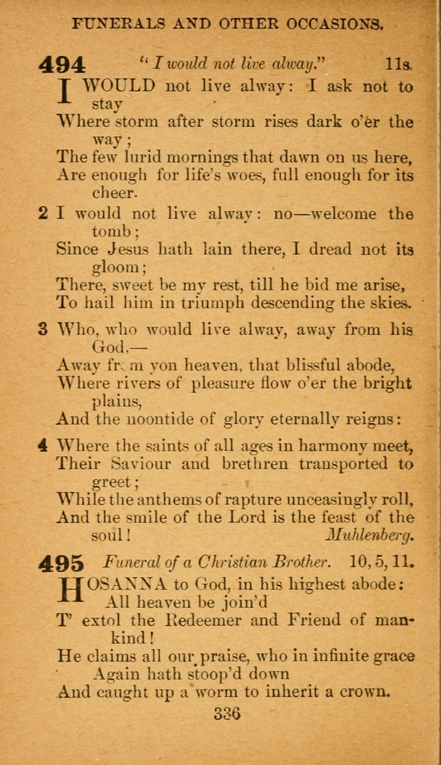 Hymnal: adapted to the doctrines and usages of the African Methodist Episcopal Church. Revised Edition page 344