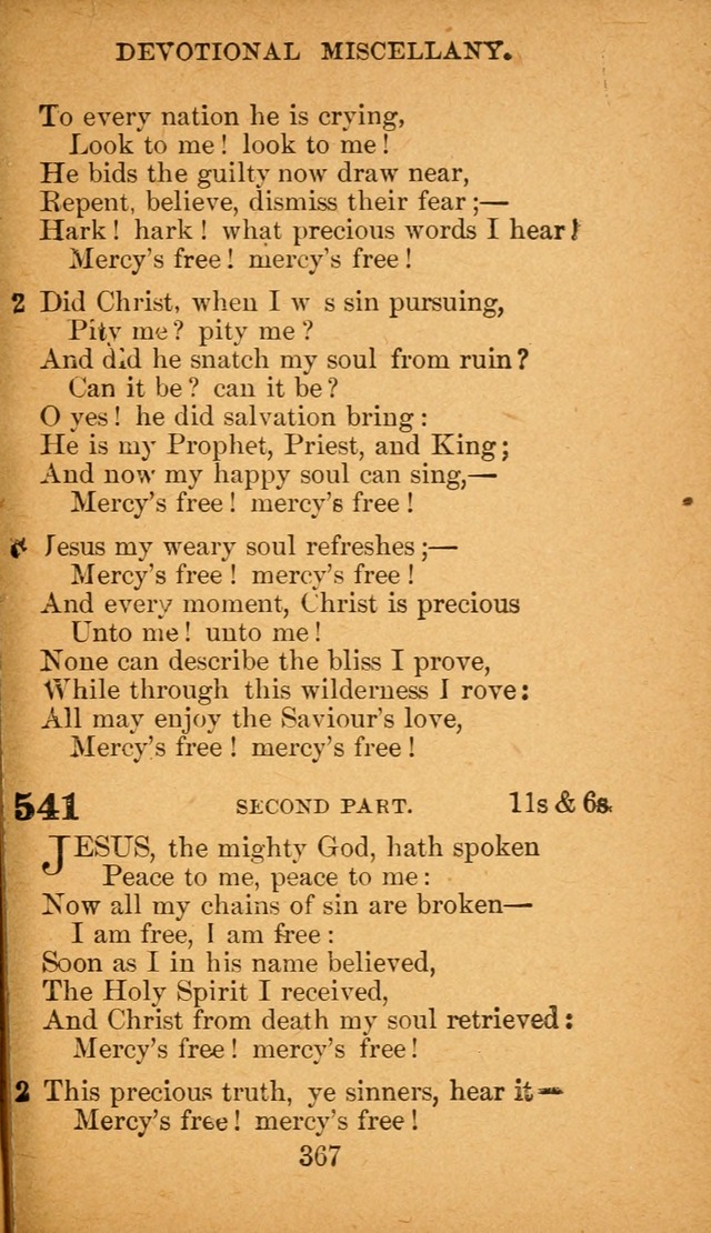 Hymnal: adapted to the doctrines and usages of the African Methodist Episcopal Church. Revised Edition page 375