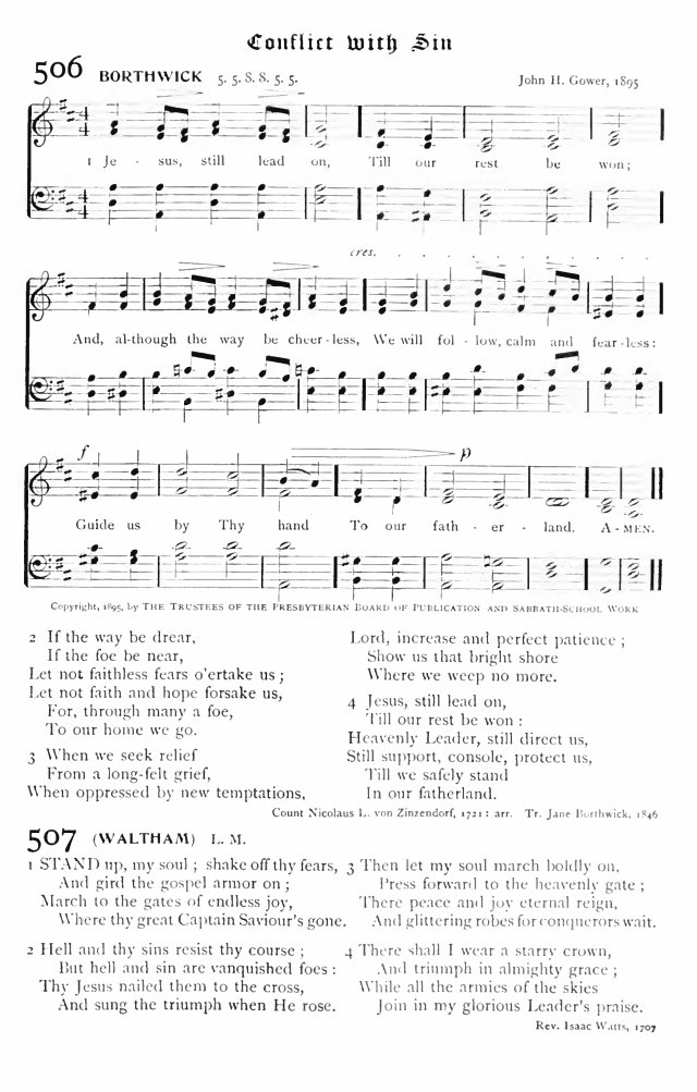 The Hymnal: published by the Authority of the General Assembly of the Presbyterian Church in the U.S.A. page 407