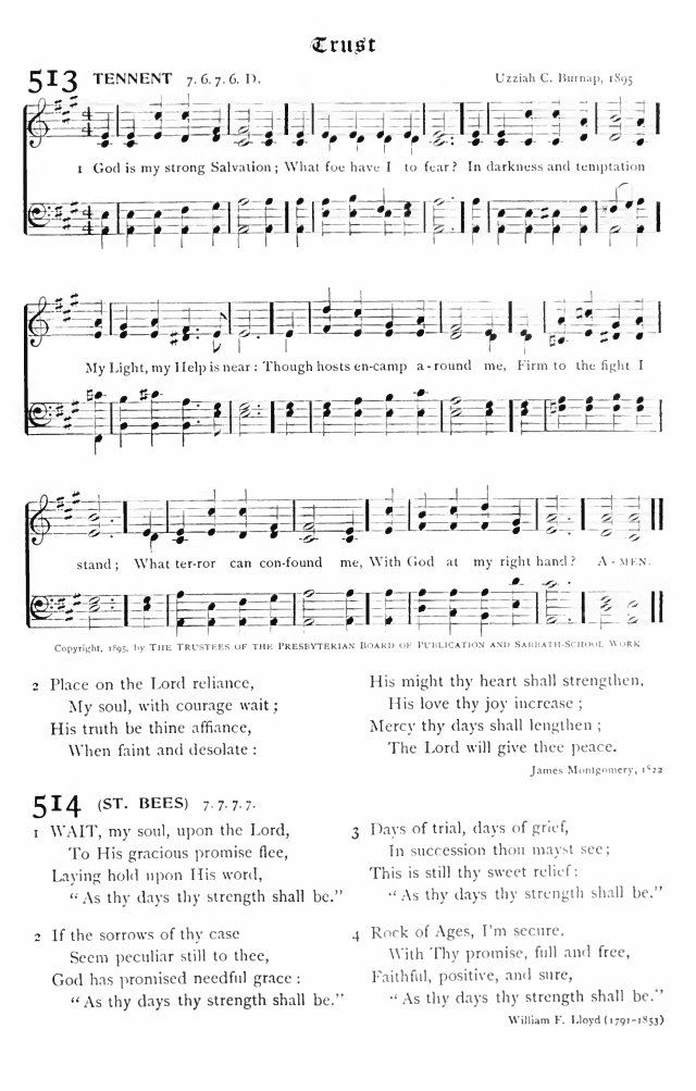 The Hymnal: published by the Authority of the General Assembly of the Presbyterian Church in the U.S.A. page 411