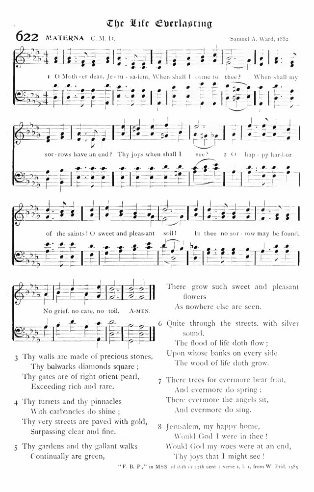 The Hymnal: published by the Authority of the General Assembly of the Presbyterian Church in the U.S.A. page 501