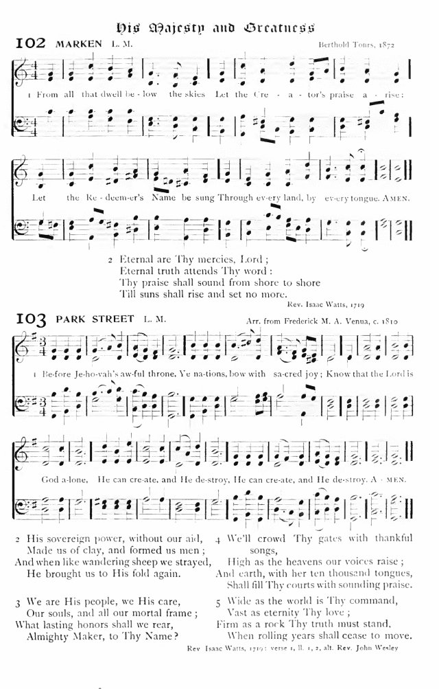 The Hymnal: published by the Authority of the General Assembly of the Presbyterian Church in the U.S.A. page 85