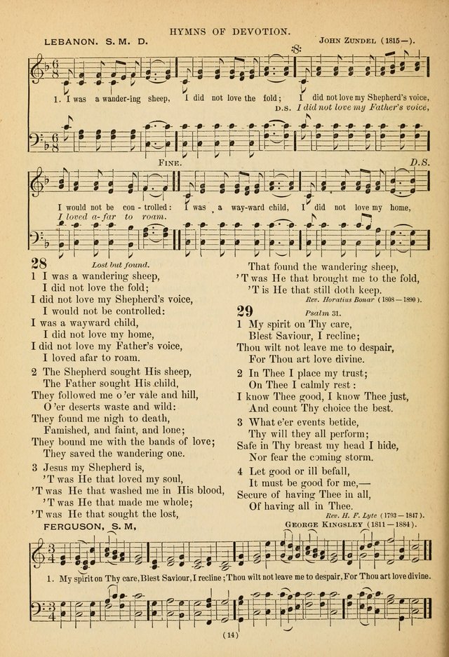 Hymns of the Ages: for Public and Social Worship page 14