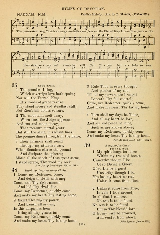 Hymns of the Ages: for Public and Social Worship page 18