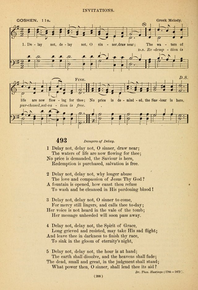 Hymns of the Ages: for Public and Social Worship page 210