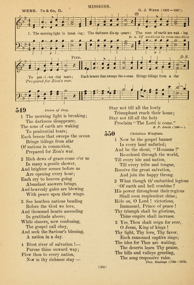 Hymns of the Ages: for Public and Social Worship page 234