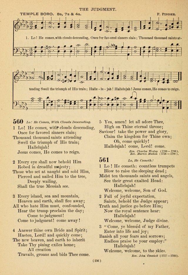 Hymns of the Ages: for Public and Social Worship page 238
