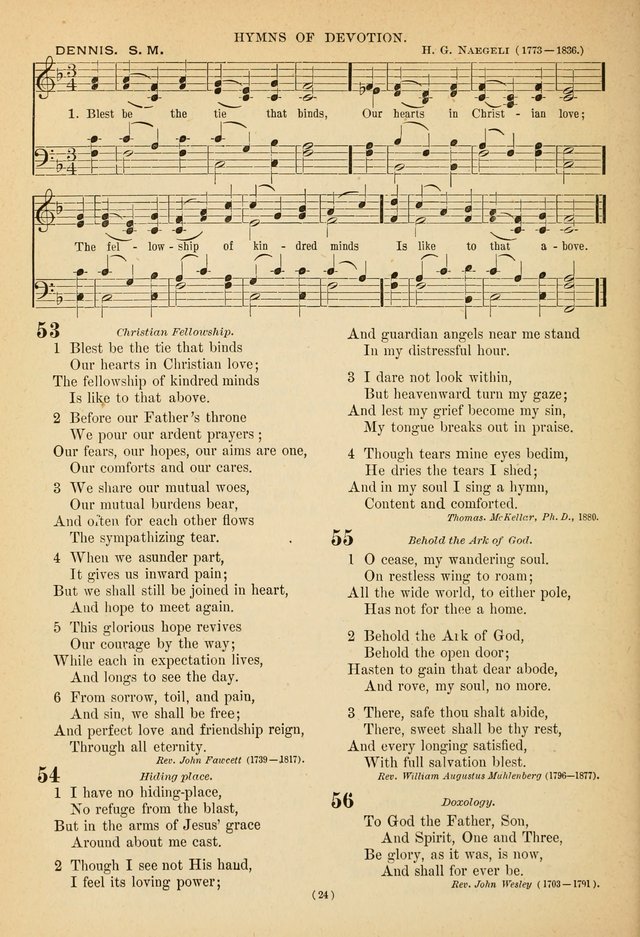 Hymns of the Ages: for Public and Social Worship page 24