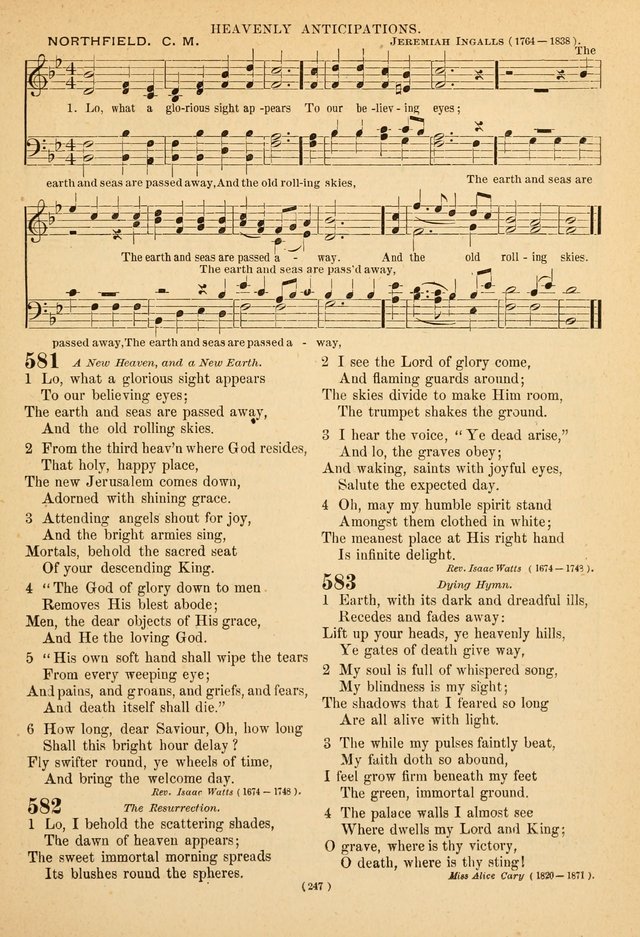 Hymns of the Ages: for Public and Social Worship page 249