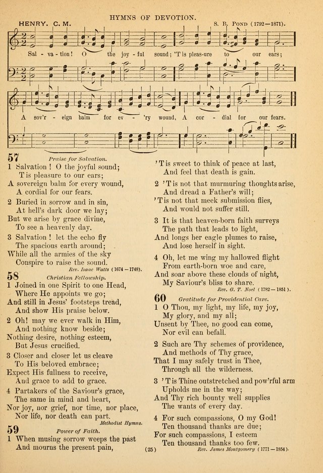 Hymns of the Ages: for Public and Social Worship page 25