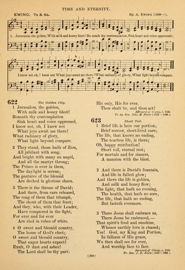Hymns of the Ages: for Public and Social Worship page 271